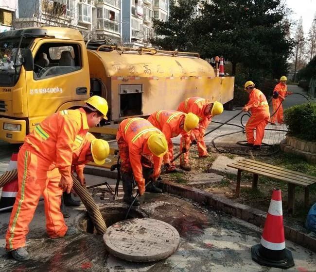 中和镇市政管道清淤