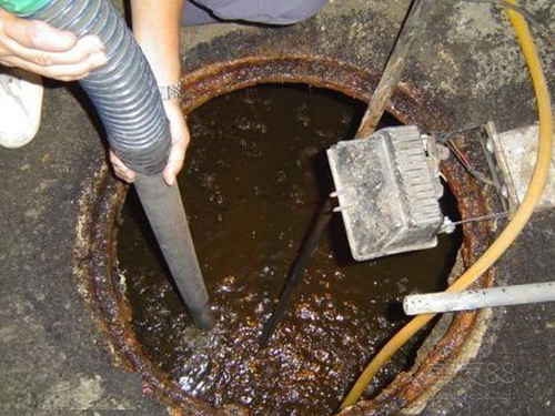 中和镇隔油池清理