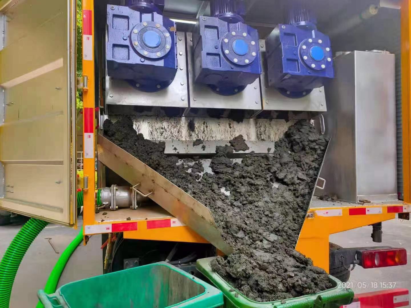 中和镇化粪池清掏城市维护站-泥浆净化干湿分离处理